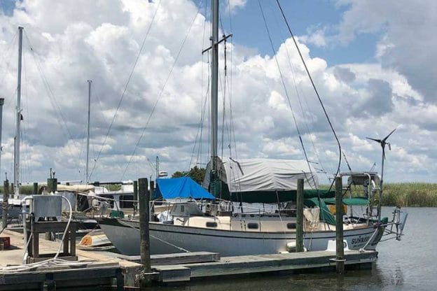 Apalachicola Boat Slips and Ramp