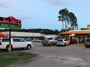 El Jalisco Mexican Restaurant in Eastpoint Florida