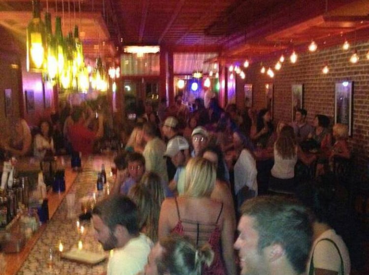 Night Life at the Tapas Bar in Apalachicola