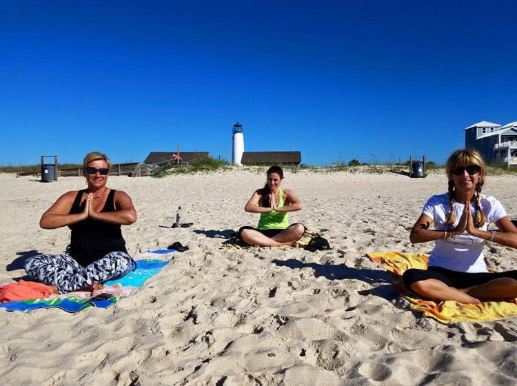 St. George Island Yoga Class