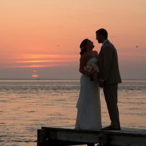 Carrabelle Beach Sunset Wedding
