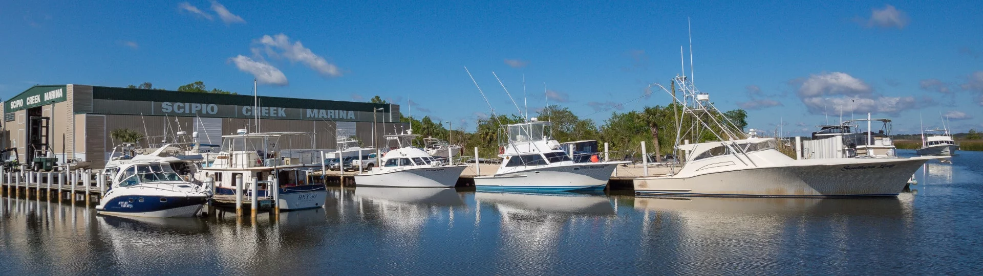 Scipio Creek Marina in Apalachicola Florida