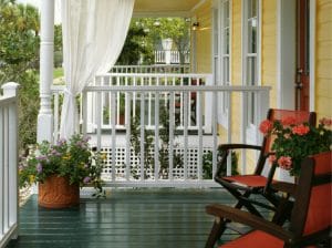 Coombs House Inn Porch