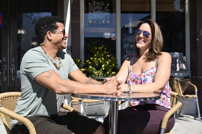 Couple enjoying one of the many restaurants on Florida's Forgotten Coast