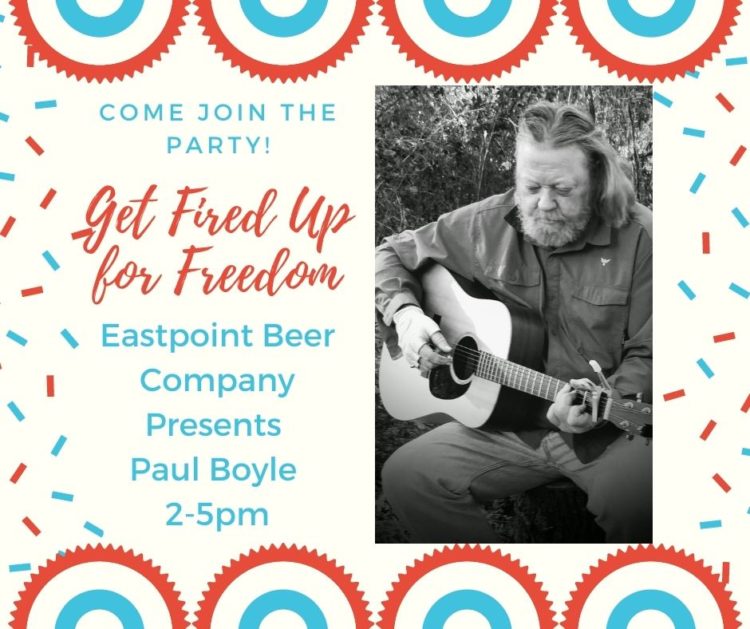 Paul Boyle Live Music at Eastpoint Beer Company