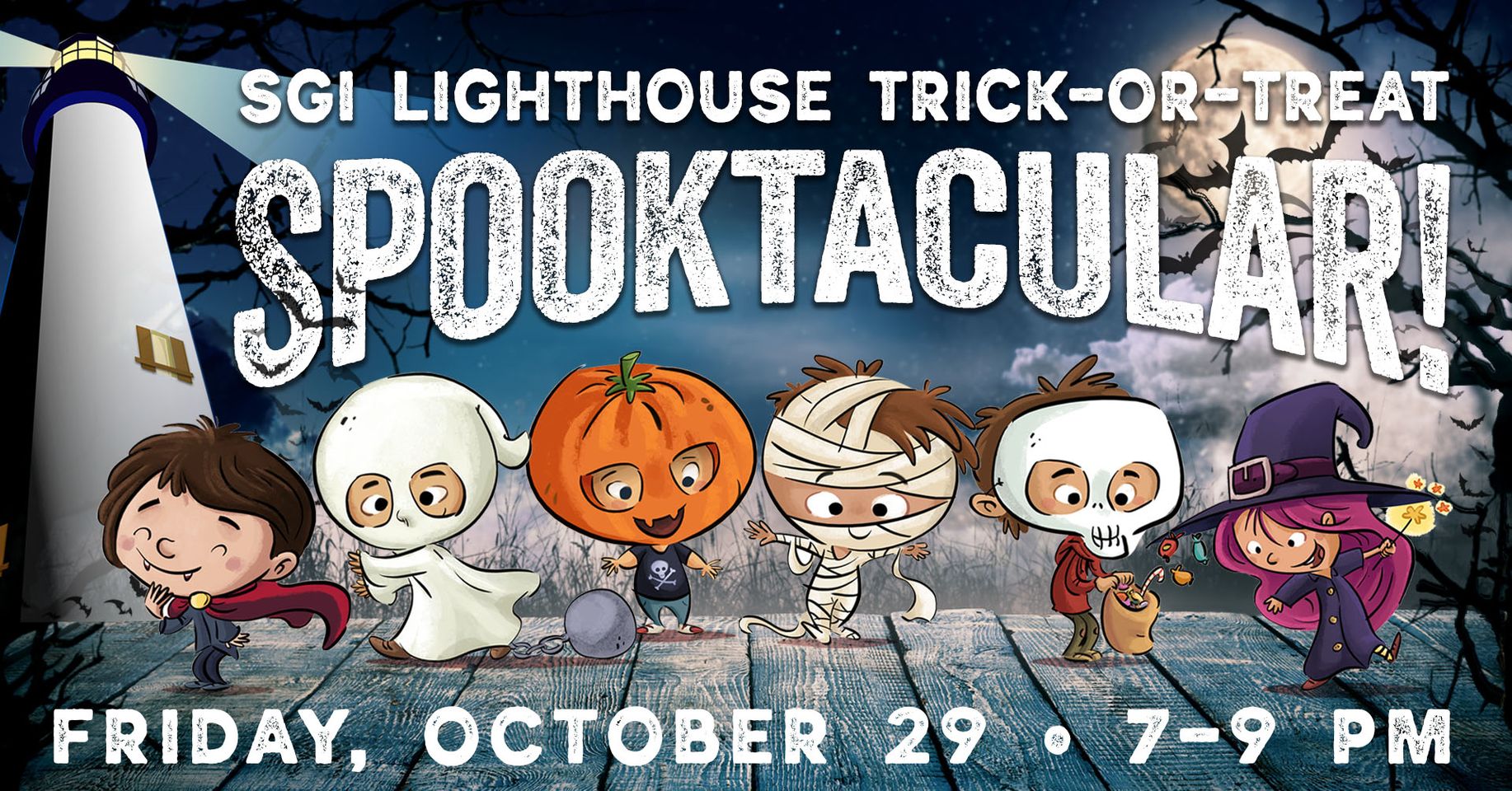 Cape St. George Lighthouse Spooktacular Flyer