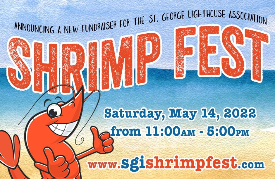 Flyer for the 1st Annual Shrimp Fest on St. George Island