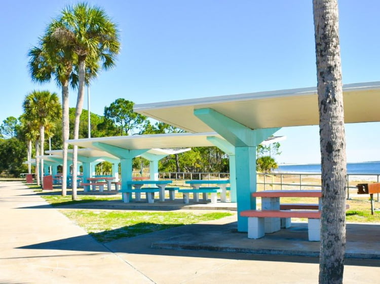 Photo of Carrabelle Beach Picnic Area taken by Instagram @heronshideawaycsb