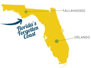 Floridas Forgotten Coast Map