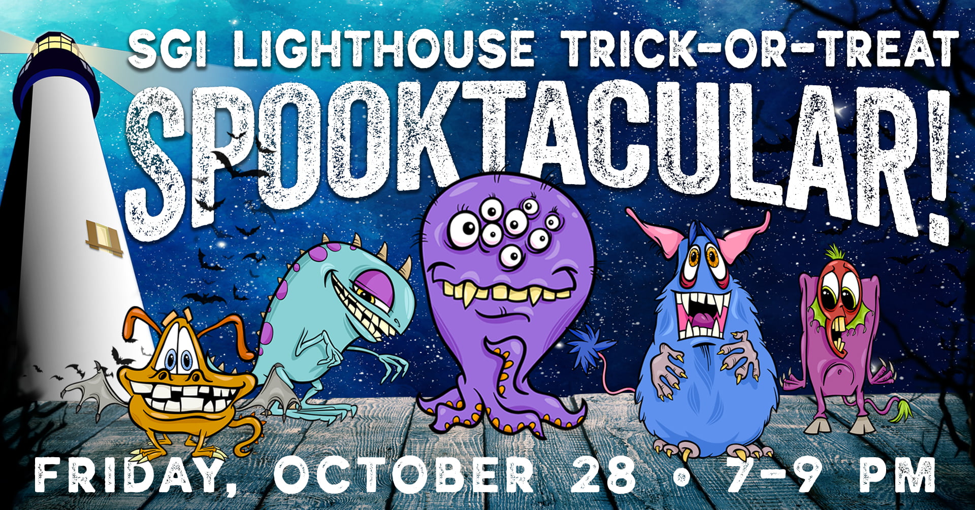 3rd Annual SGI Lighthouse Trick-or-Treat Spooktacular