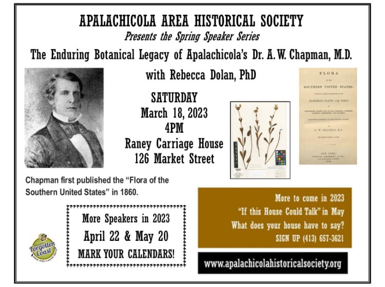 The Enduring Botanical Legacy of Apalachicola's Dr. A. W. Chapman, M.D.