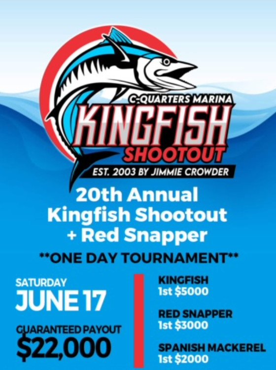 c-quarters kingfish shootout