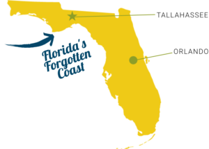 Map of Franklin County Florida