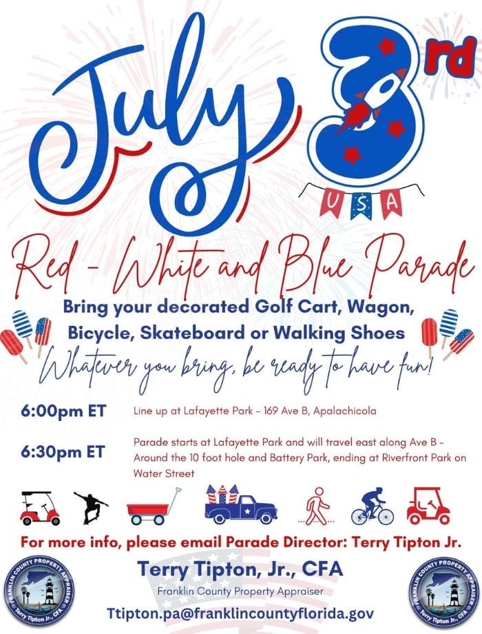 July 3rd Parade Flyer