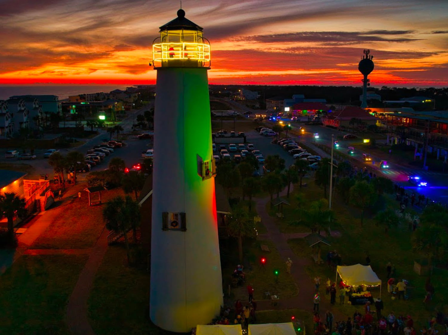 Lighting of the Palms on St George Island@2x