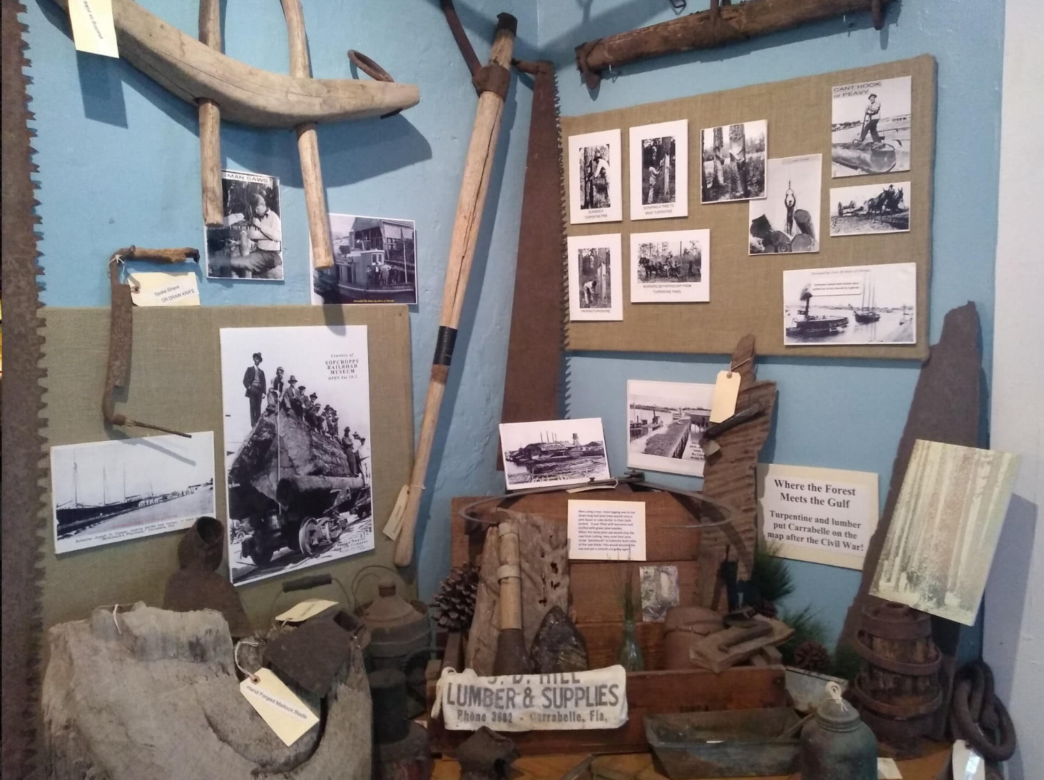 Special Exhibit on Innovations and Adaptations in Carrabelle