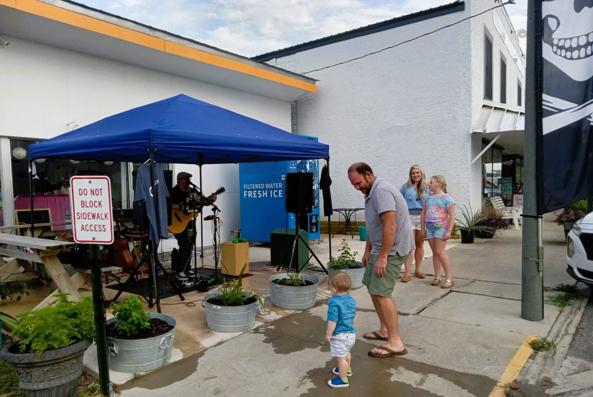 First Friday Event at Downtown Carrabelle