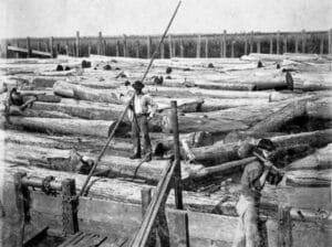 Lumber yard
