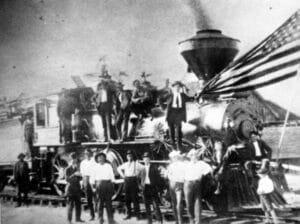 Vintage railroad photo