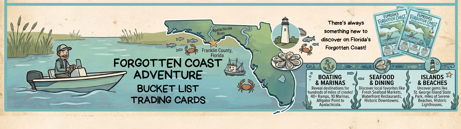 Forgotten Coast Adventure Bucket List